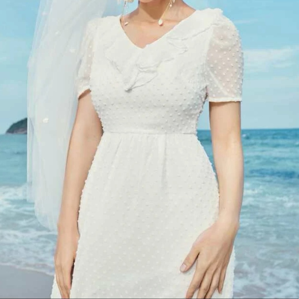 White dress